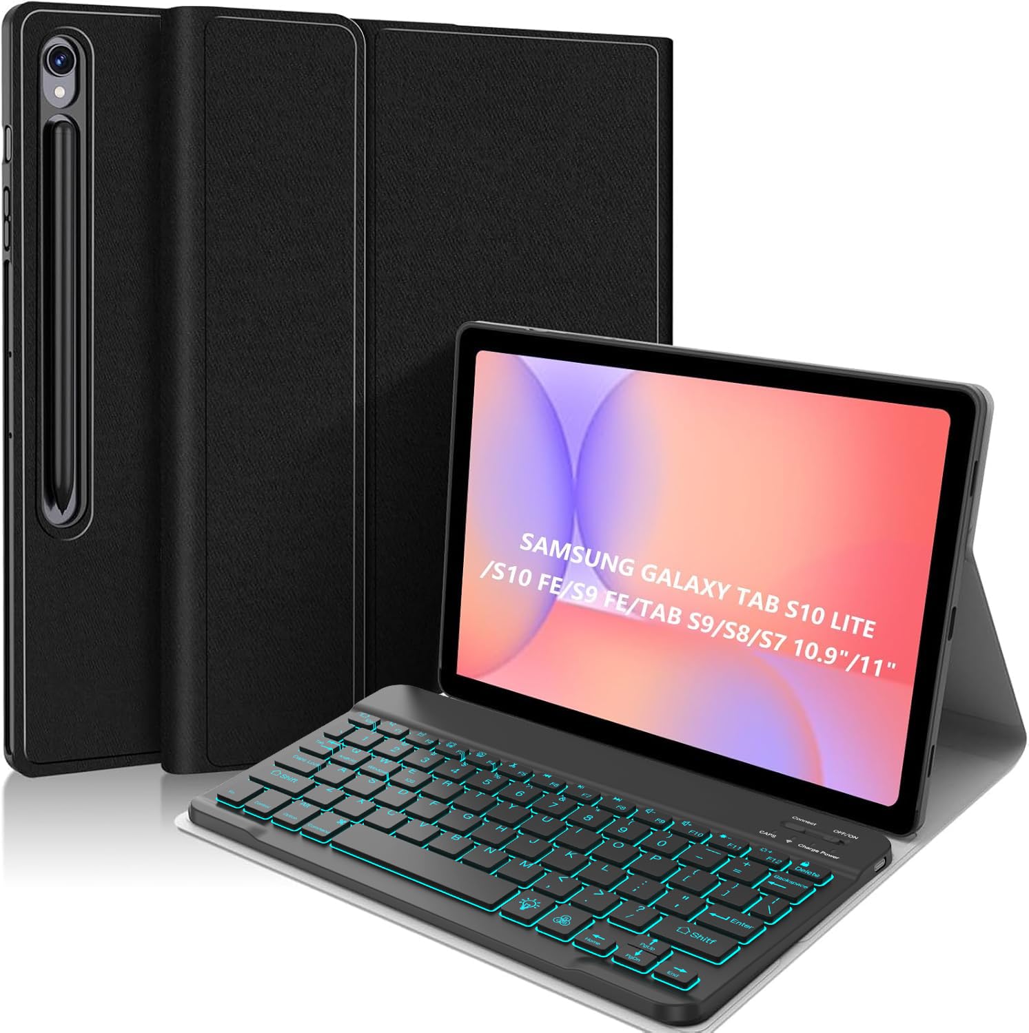 Amazon.com: Backlit Keyboard Case for Samsung Galaxy Tab S10 Lite