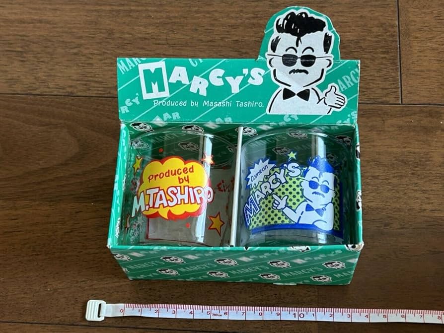 Amazon.co.jp: 珍品田代まさし MARCY'S マーシーズ グラス 2個セット