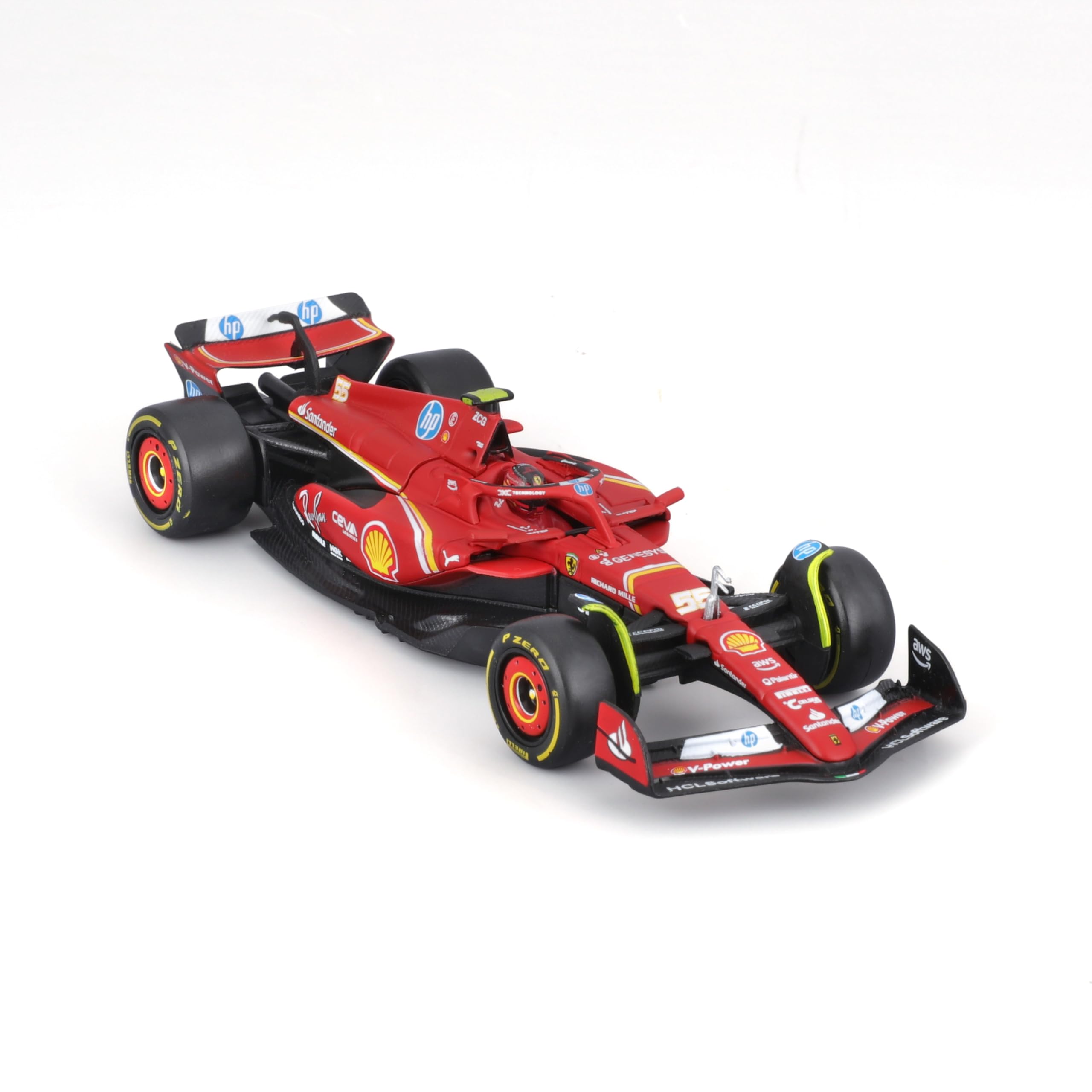 Amazon.com: Xiangtat 1/18 Model Car for Ferrari SFR F1 2024 SF24
