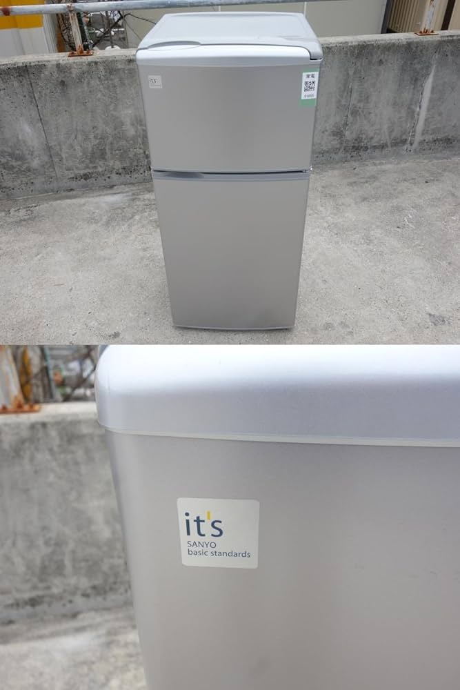 Amazon.co.jp: 三洋電機 サンヨー 109L 2ドア ノンフロン冷蔵庫