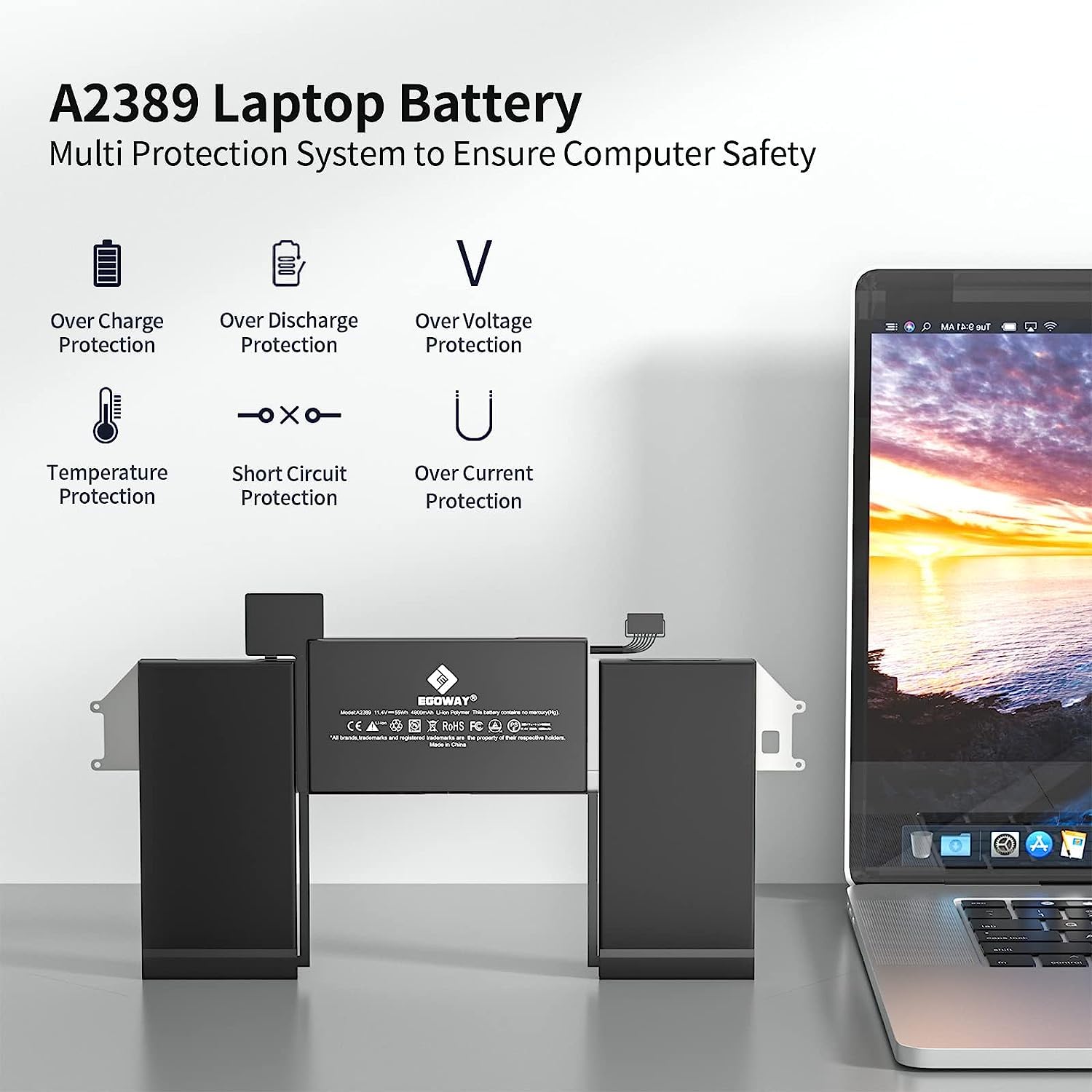 Apple MacBook Pro 13 M1 2020 バッテリー状態100% Apple MacBook Pro