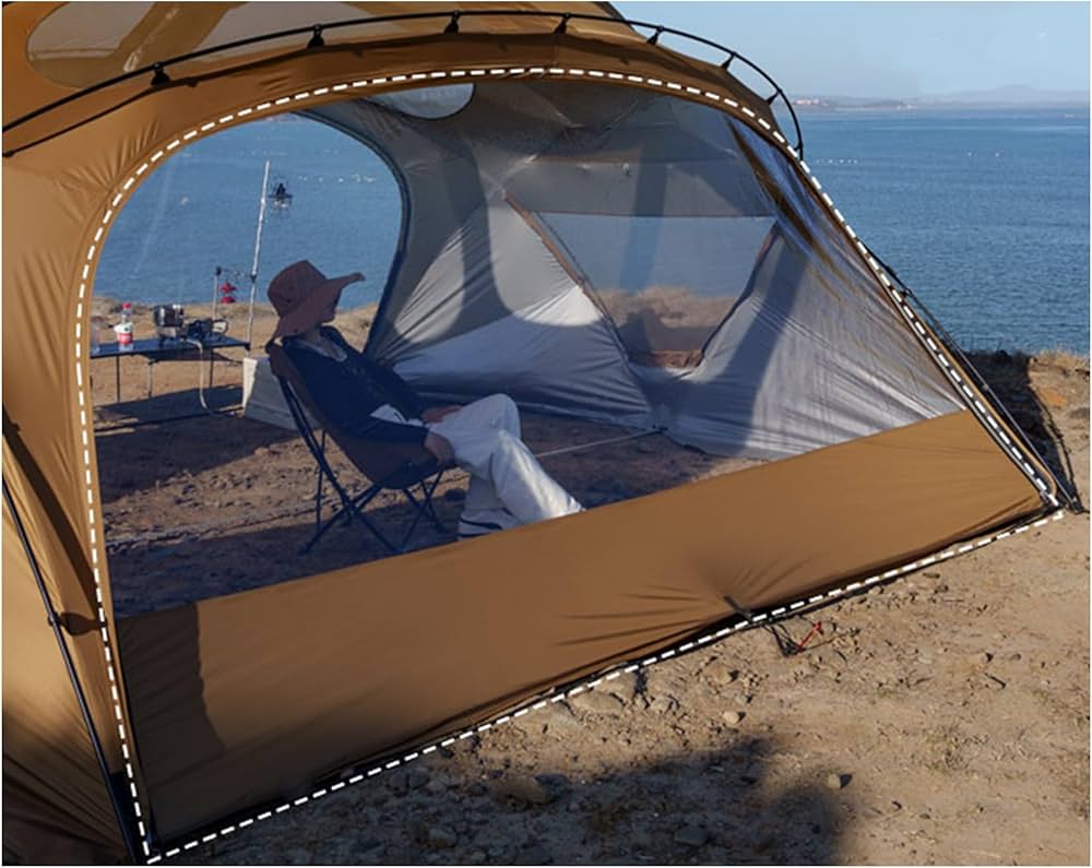 Amazon.co.jp: 3F UL GEAR JIACHONG16-2.0 トンネルテント 16㎡ 防水