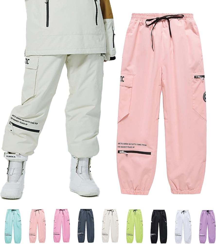 Amazon.co.jp: スノーボードウェア パンツ 男女通用 スノーウェア ユニ