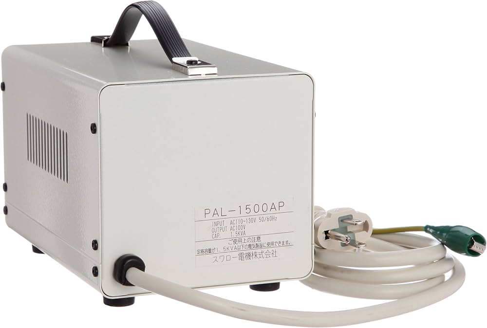 Amazon.co.jp: スワロー電機 海外用トランス PAL-1500AP : 家電＆カメラ