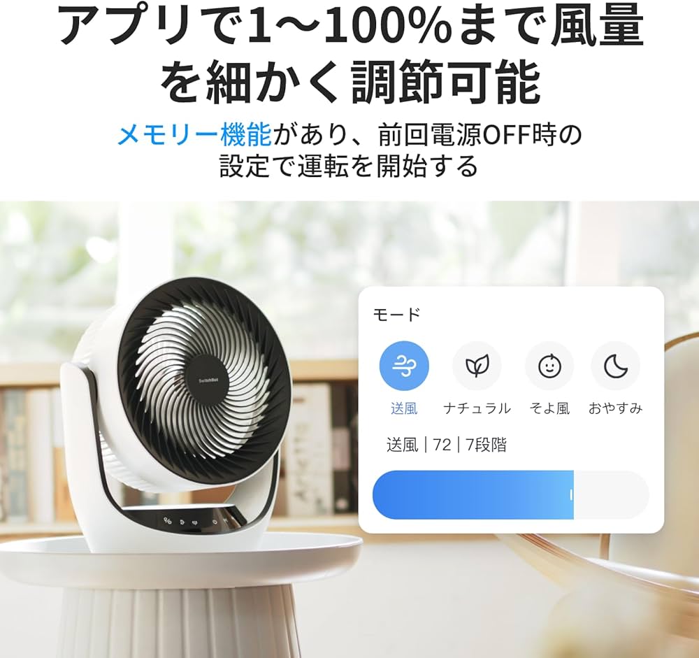 Amazon.co.jp: SwitchBot サーキュレータ― スマートリモコン ハブ2