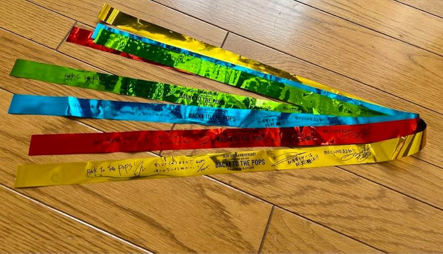 Amazon.co.jp: GLAY BACK TO THE P O PS 銀テープ 金テープ 銀テ