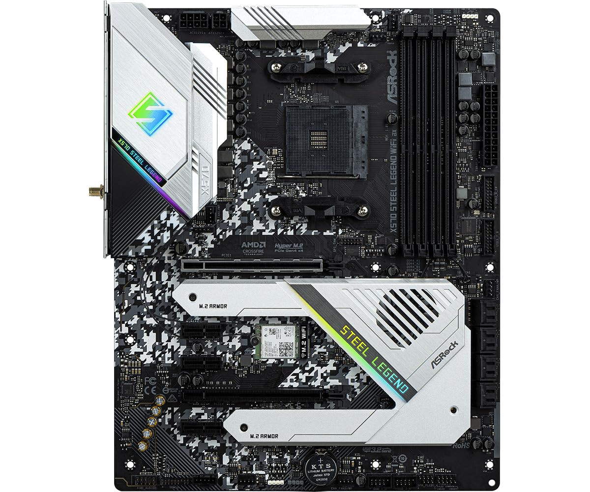 Amazon.com: ASRock X570 Steel Legend WiFi ax Motherboard Supports