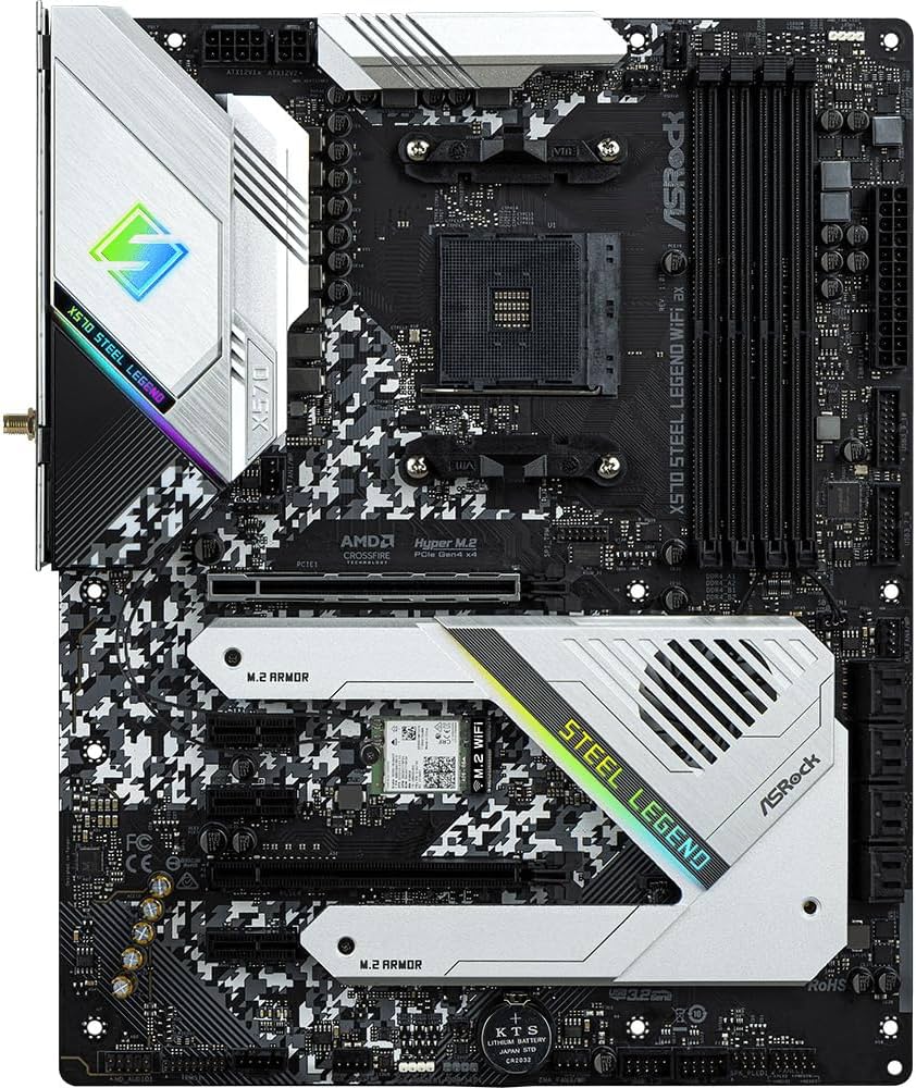 Amazon.com: ASRock X570 Steel Legend WiFi ax Motherboard Supports
