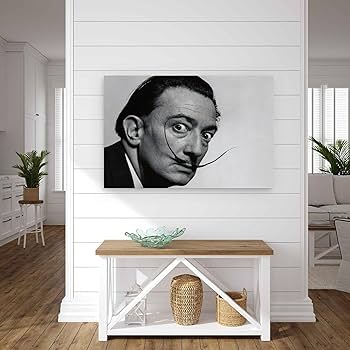 Amazon.co.jp: サルバドール・ダリ ポスター ポートレート写真 シュル