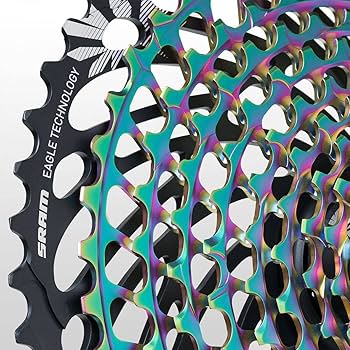 Amazon | SRAM XX1 Eagle XG-1299 カセット - 12速 10-52t レインボー