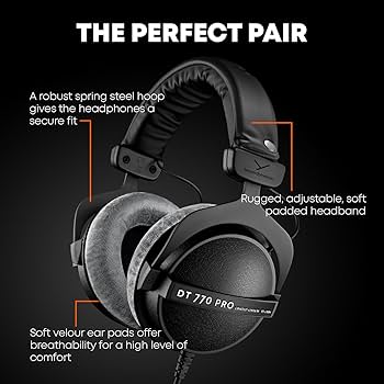 Amazon.com: beyerdynamic DT 770 Pro 32 ohm Limited Edition
