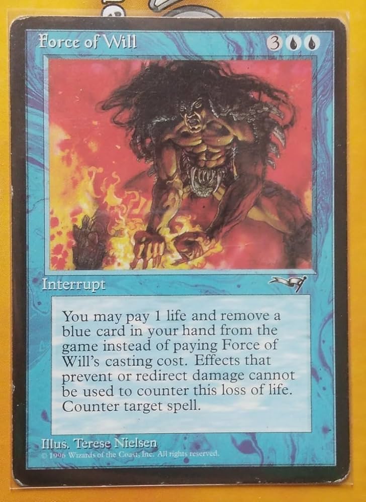 ケ*ロ様 MTG Force of Will ENG 意志の力 アライアンス アライアンス