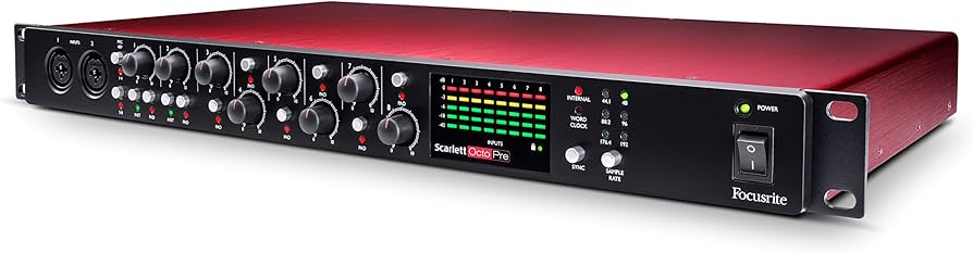 Amazon | Focusrite フォーカスライト マイクプリアンプ 8-channel Mic