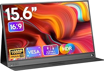 Amazon.com: ZSCMALLS Portable Monitor, 15.6