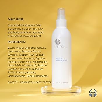 Amazon.com: Nu Skin NaPCA Moisture Mist | Revitalizing Moisturizer