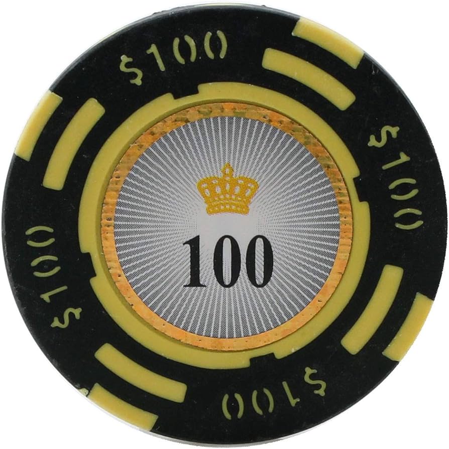 Amazon | Versa Games クラウン カジノ クレイポーカーチップ 重量13.5