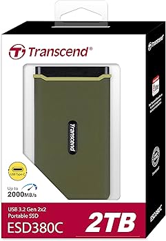 Amazon.com: Transcend 2TB External SSD, Up to 2000MB/s, Portable