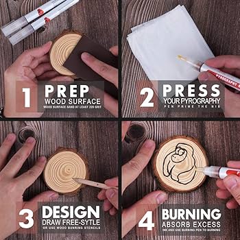 Amazon.co.jp: ウッドバーニングペン マーカー ケミカルウッド