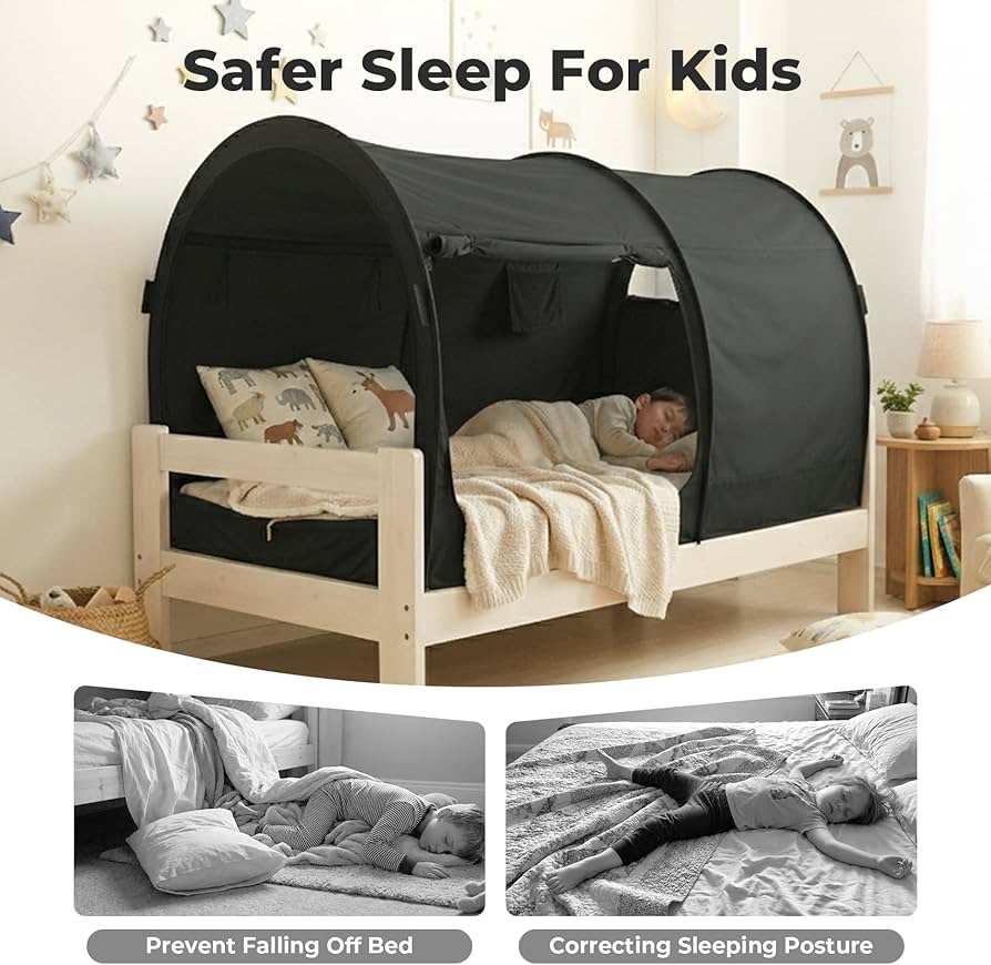 Amazon｜Leedor ベッドテント190x99cm 室内一人テント ワンタッチ