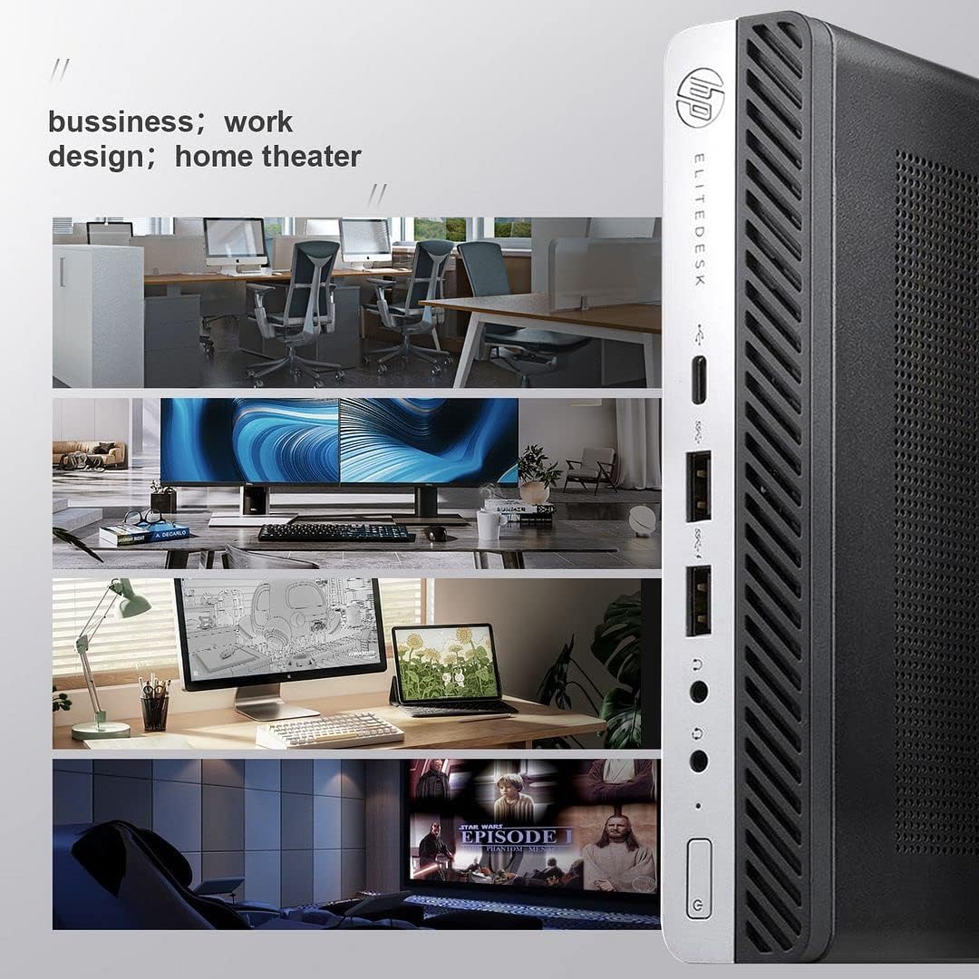 Amazon.com: HP EliteDesk 800 G4 Mini Business Desktop - 8th Gen i5