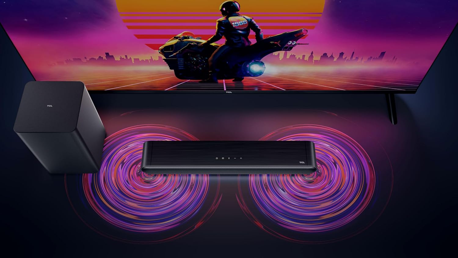 TCL S642W 2.1チャンネルサウンドバー（ワイヤレスサブウーファー付き