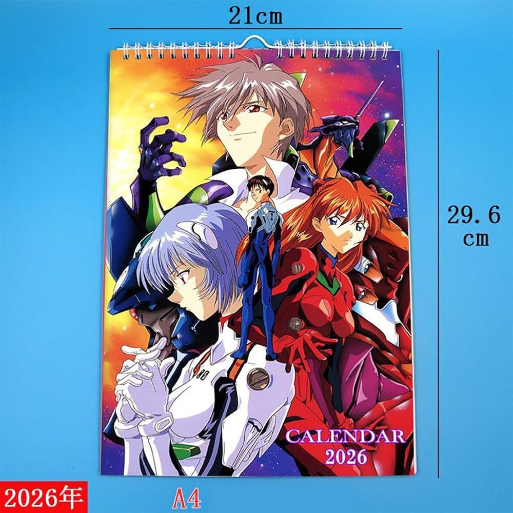 Amazon | 新世紀エヴァンゲリオン 壁掛けカレンダー 2026年