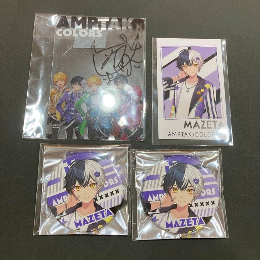 Amazon.co.jp: AMPTAK×COLORS まぜ太 サインクリアカード他有り