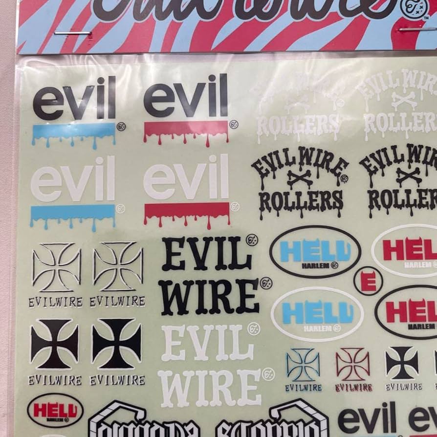 Amazon | イービルワイヤー evilwire ステッカー 1 32 ミニ四駆 通販