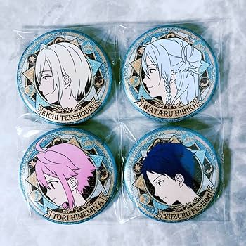 Amazon.co.jp: あんスタ 中国 横顔缶バッジ fine 天祥院英智 日々樹渉