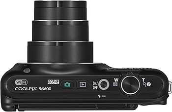 Amazon.co.jp: Nikon クールピクス S6600BK スマートブラック