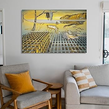 Amazon.co.jp: Salvador Daliサルバドール・ダリ《記憶の固執の崩壊