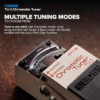 Amazon.com: BOSS TU-3 Chromatic Floor Tuner for Guitar and Bass