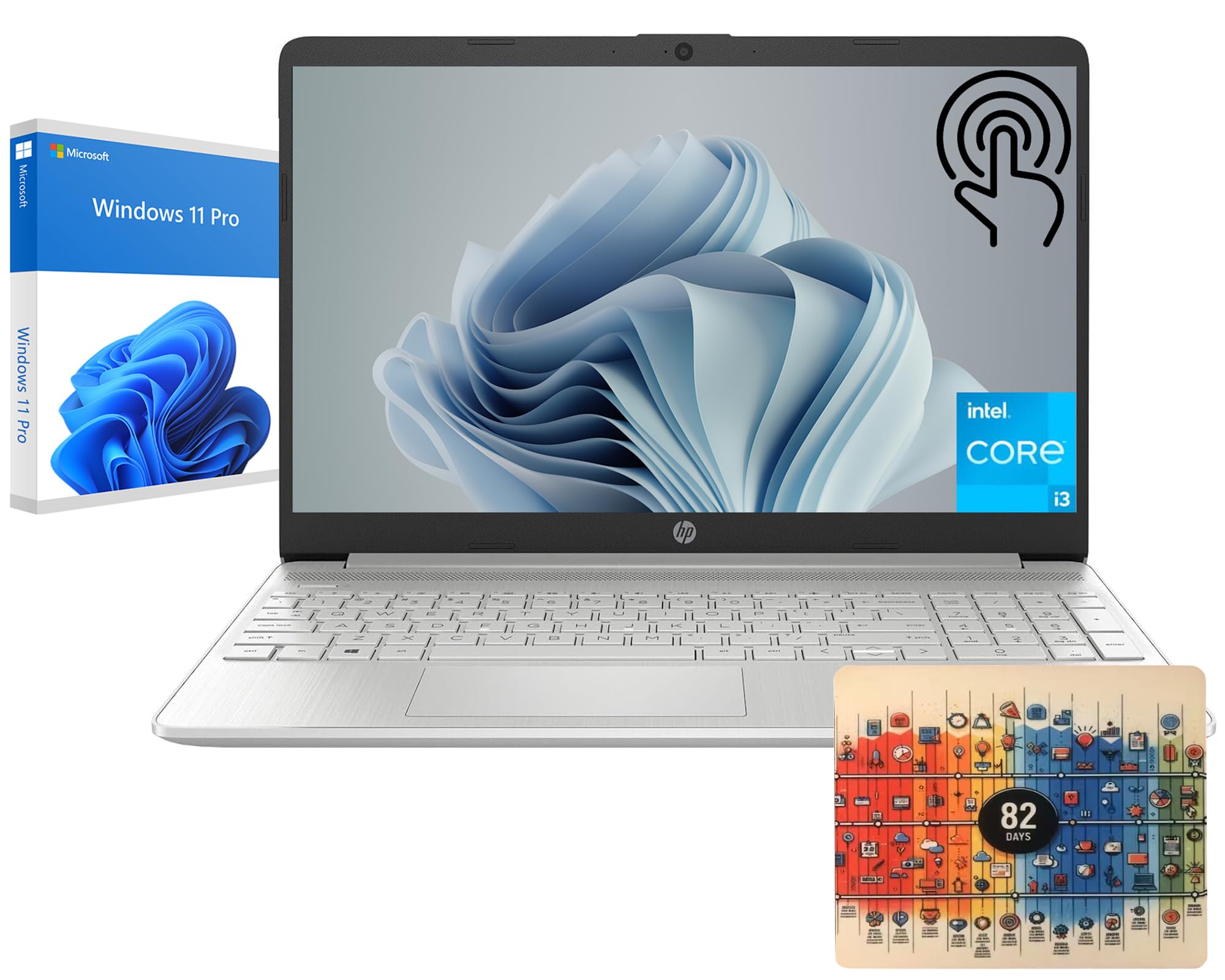 Amazon.com: HP 15.6-inch Touchscreen Laptop for Business and