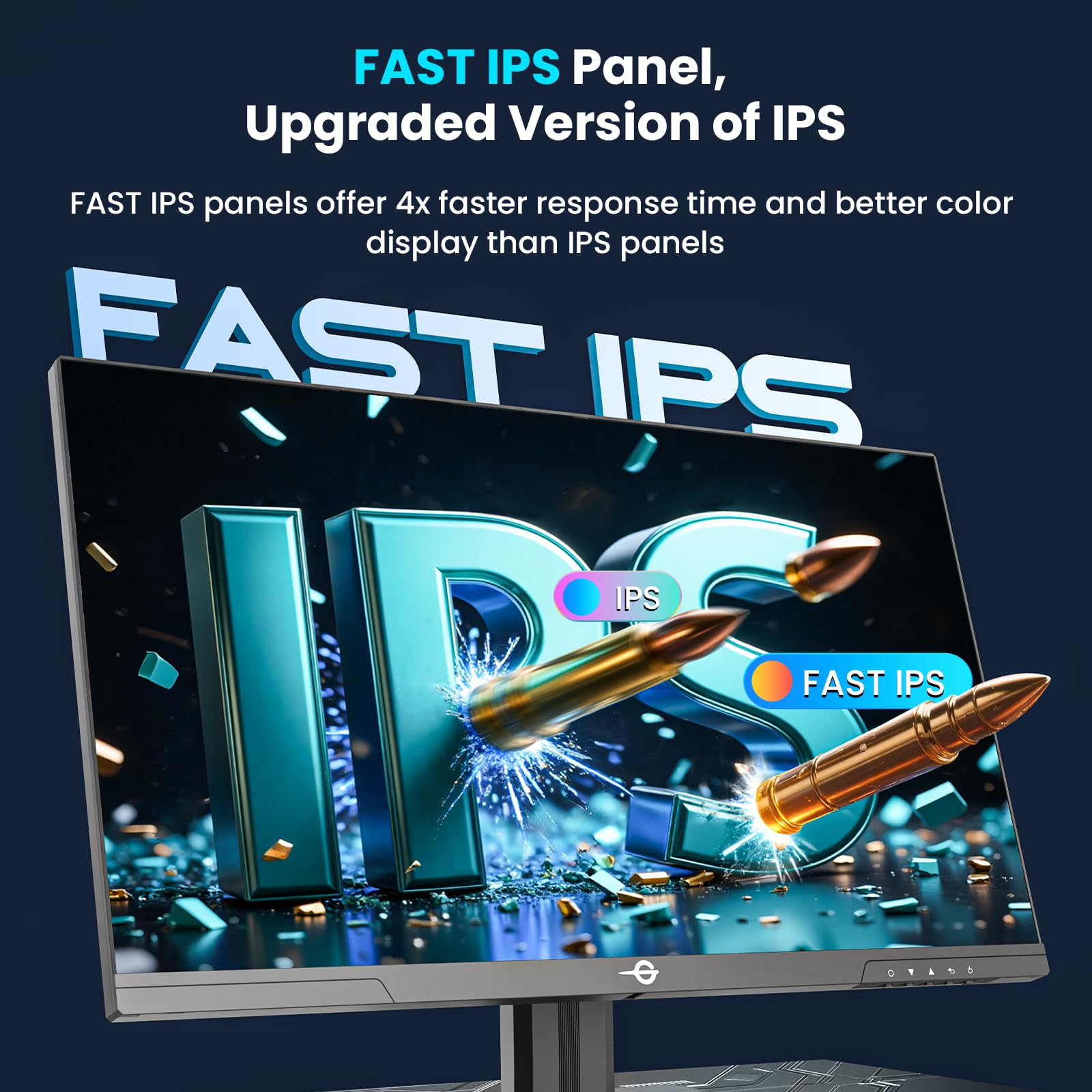 Amazon.com: TITAN ARMY Gaming Monitor 27 Inch, 4K@160Hz, FHD@320Hz