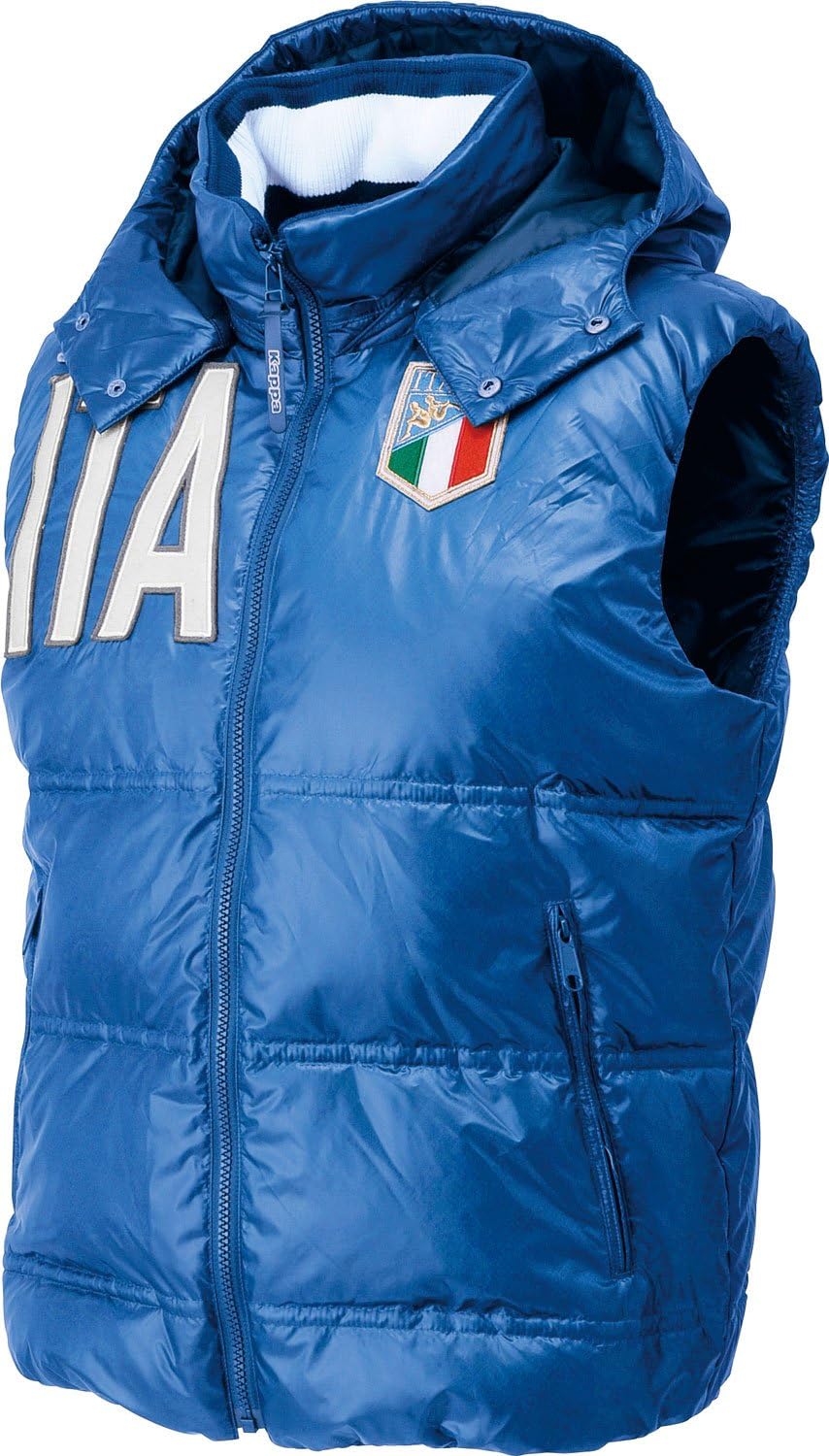 Amazon.co.jp: (カッパ)Kappa EROI ダウンベスト BL1 S KMLO1484