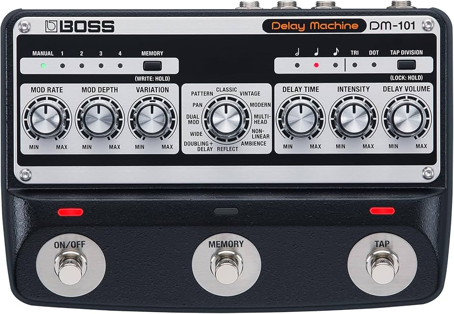 Amazon.com: BOSS DM-101 Delay Machine | Ultimate Analog Delay