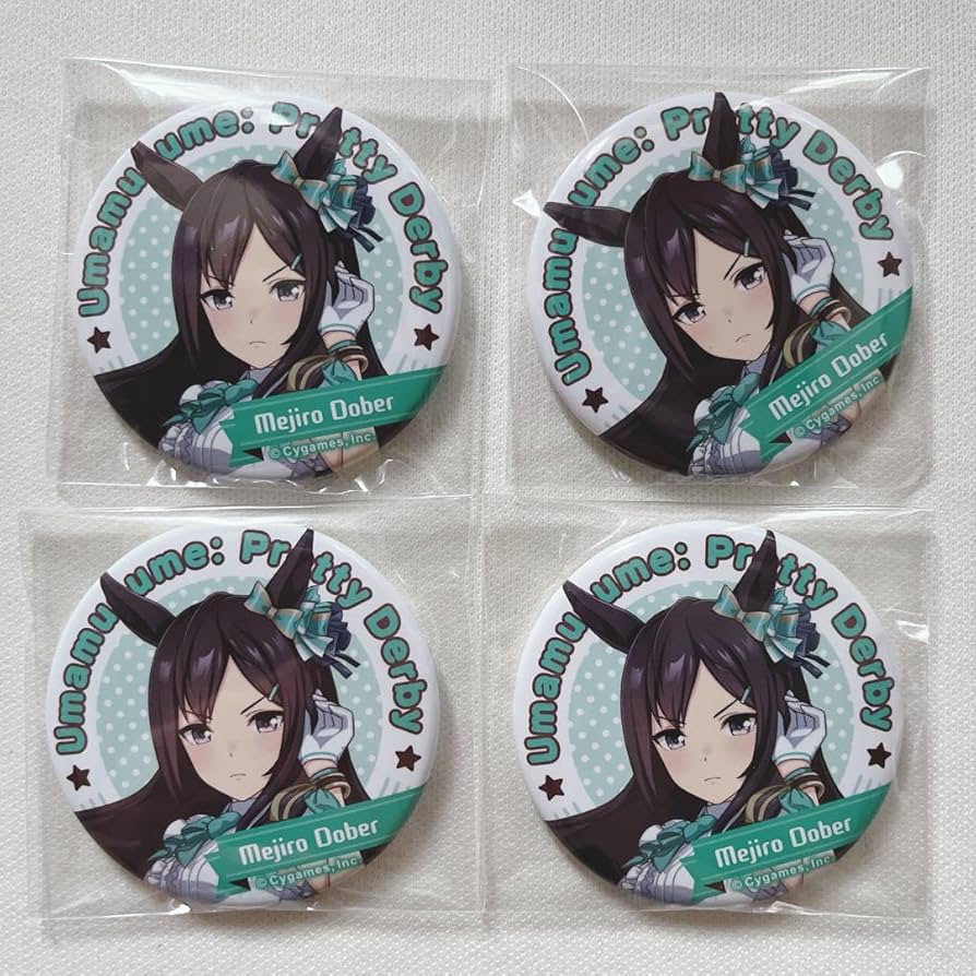 Amazon.co.jp: ウマ娘 メジロドーベル キャラバッジコレクション 缶