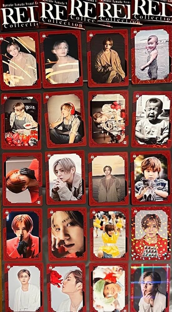 Amazon.co.jp: 山田涼介 ビジュアルカード トレカ 20枚コンプリート