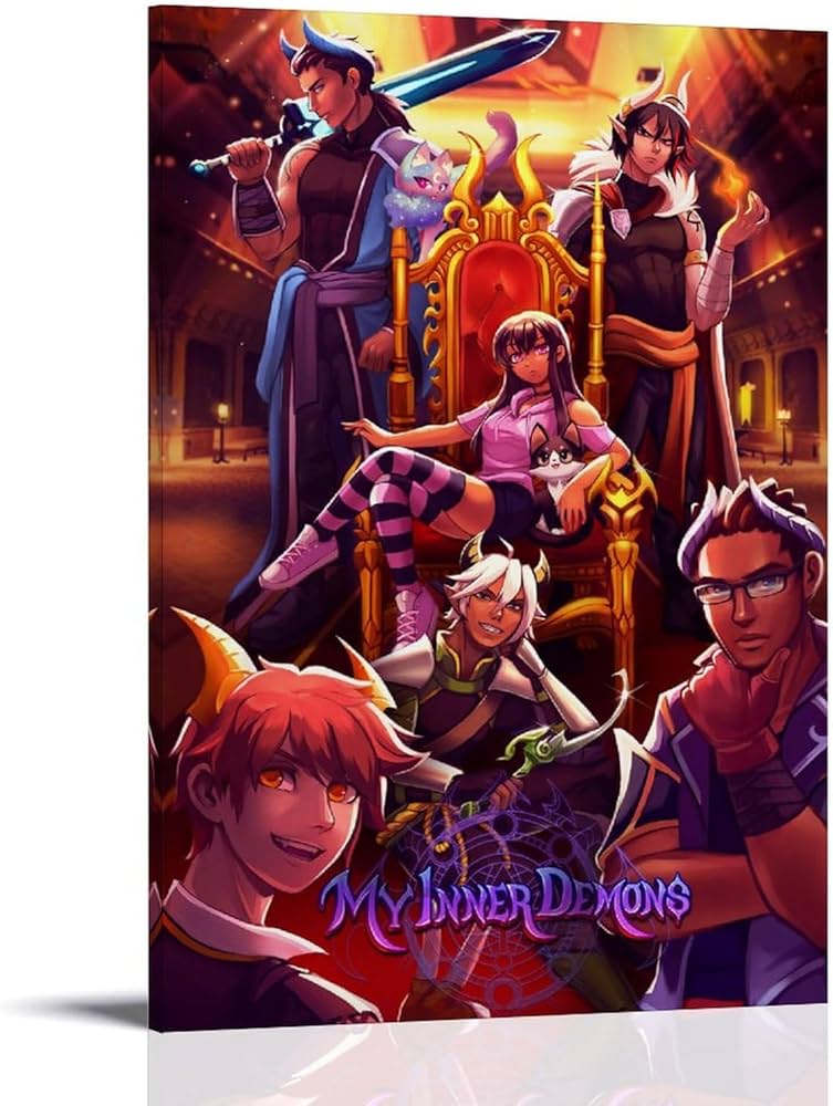 Amazon.co.jp: Fuwo Aphmauアニメポスター Mystreetポスター 90年代