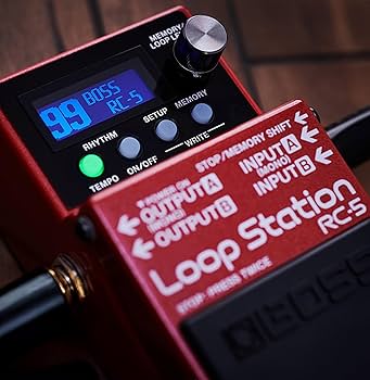 Amazon.com: Boss RC-5 Loop Station Bundle with Gearlux Power