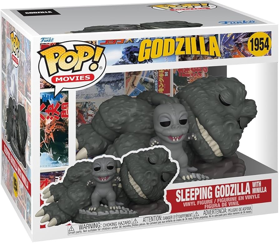 Funko Pop! Super: Godzilla - Sleeping Godzilla with Minilla