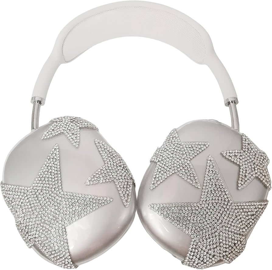 Amazon | MORWLAT キラキラケースカバー AirPods Max用 キラキラ光る