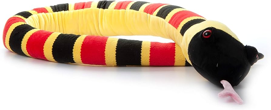 Amazon.com: The Petting Zoo Coral Snake Stuffed Animal Plushie