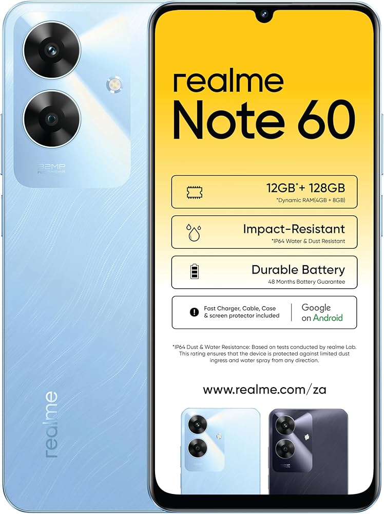 realme Note 60 Voyage Blue : Amazon.co.za: Electronics
