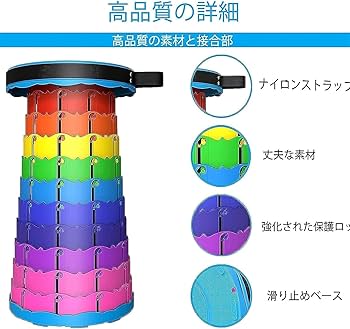 Amazon.co.jp: 折りたたみ椅子 軽量コンパクトで耐荷重200kg 1秒で広げ