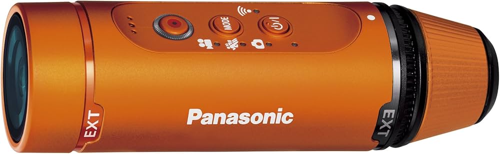 Amazon | パナソニック ウェアラブルカメラ オレンジ HX-A1H-D