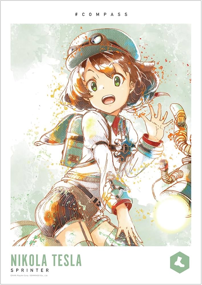 Amazon.co.jp: #コンパス 戦闘摂理解析システム ニコラ テスラ Ani Art