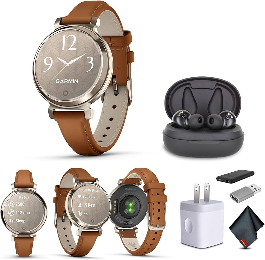 Amazon.com: Garmin Lily 2 Classic Small and Stylish Smartwatch Up