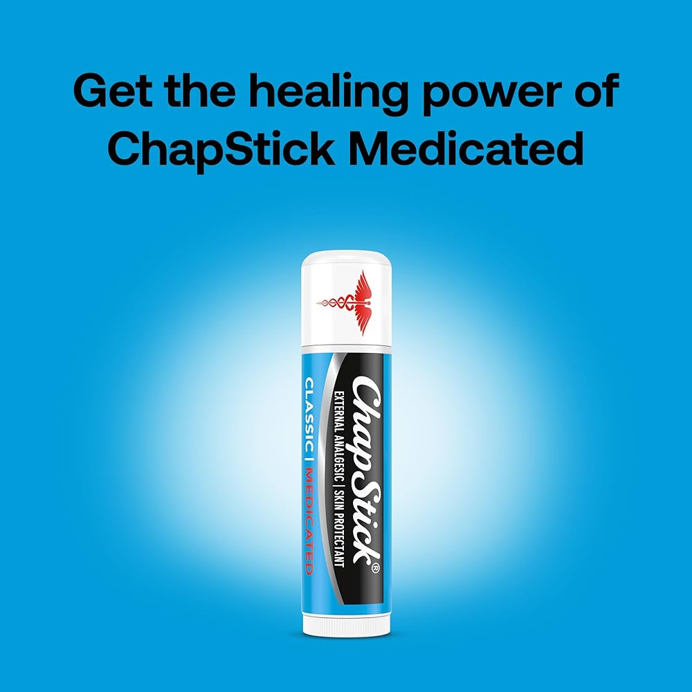 Amazon.com : ChapStick Classic Medicated 3-Packs (12 Sets/36 Tubes