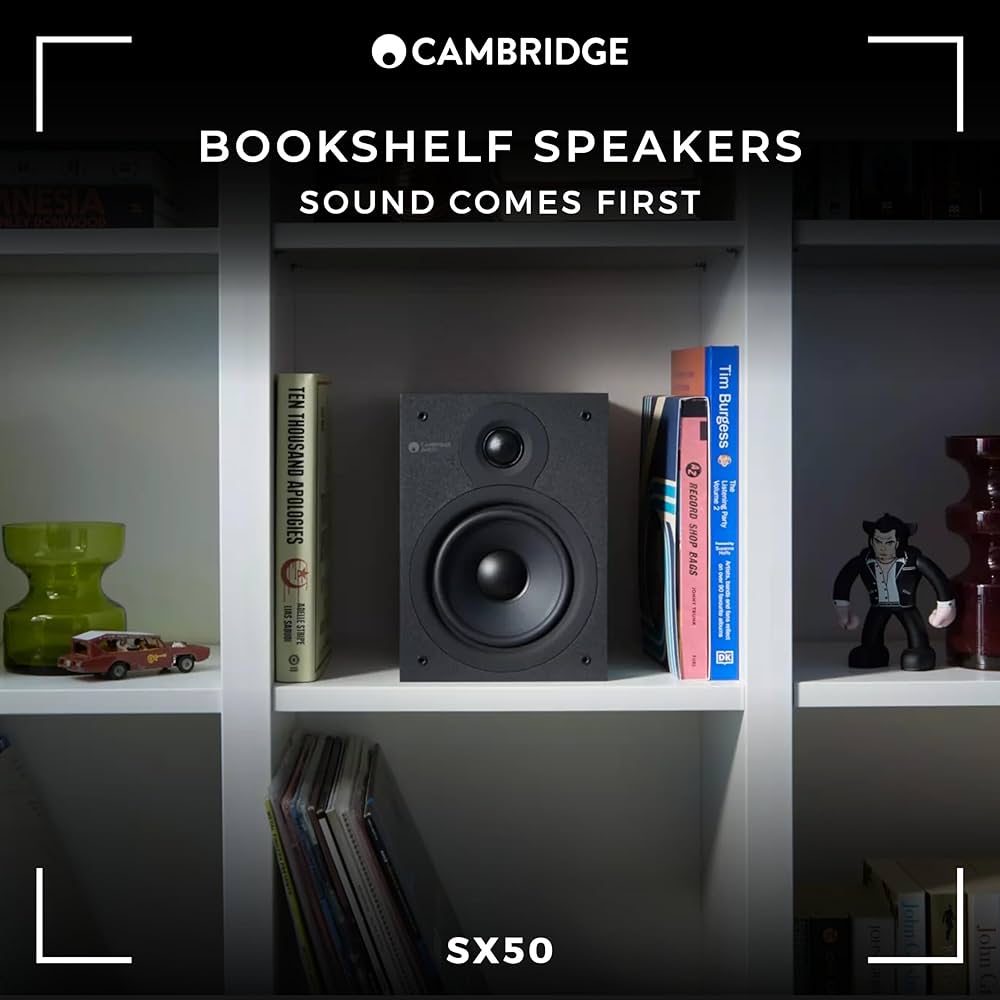 Cambridge Audio SX50 - Pair of Compact Passive Wired Bookshelf